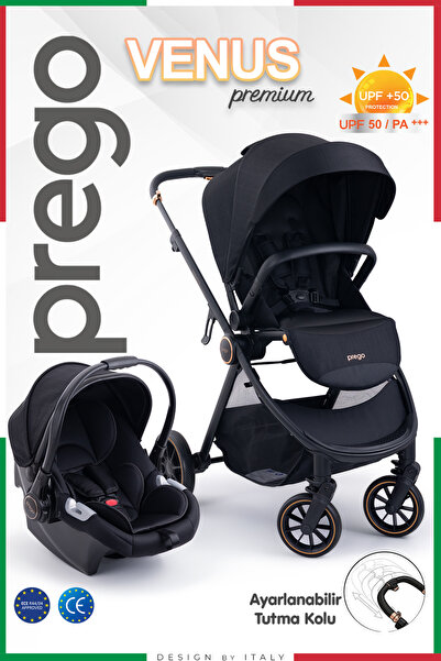Prego Venüs Premium Travel Sistem UV Tenteli Bebek Arabası
