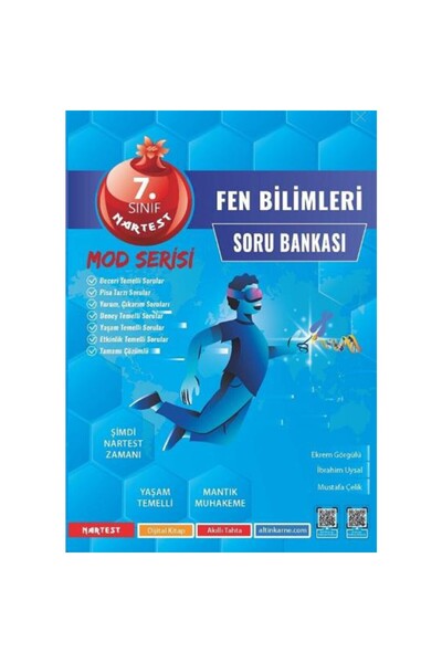 Nartest Yayınevi Nartest 7. Sınıf Mod Fen Bilimleri Soru Bankası