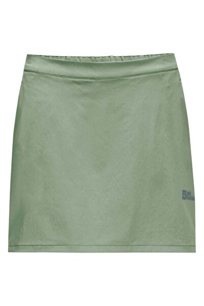Jack Wolfskin Fustă-pantalon de trekking alpin pentru femei - Verde - 38
