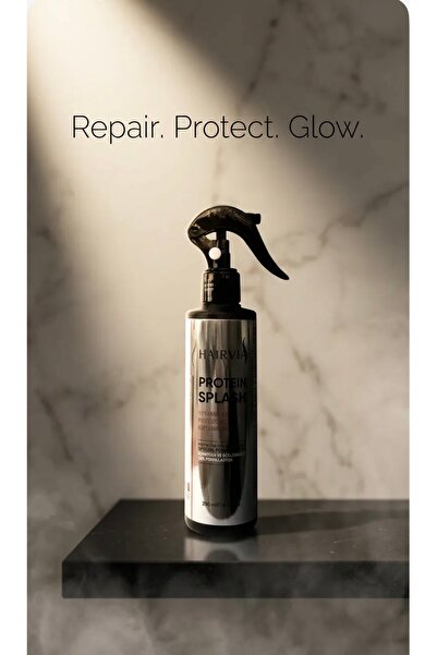 Hairvia علاج بروتيني للإنعاش السريع وإصلاح الشعر التالف والمتقصف بشكل مكثف