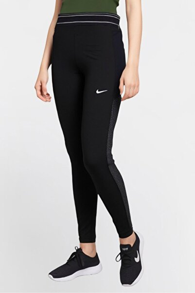 Nike بنطال ضيق للجري للنساء، أسود