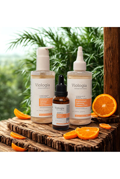 Viologia Clinical Laboratory Vitamin C Set ,Leke Karşıtı ve Aydınlatıcı (Brig...