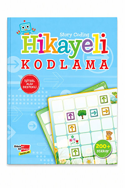 Dikkat Atölyesi Yayınları Stickerlı Hikayeli Kodlama Story Coding