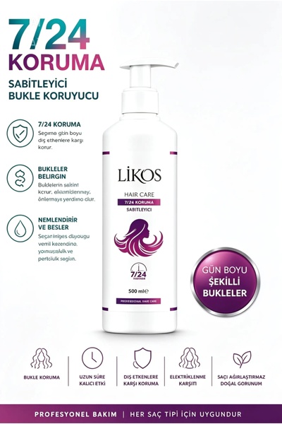 likos 7/24 saç bakım