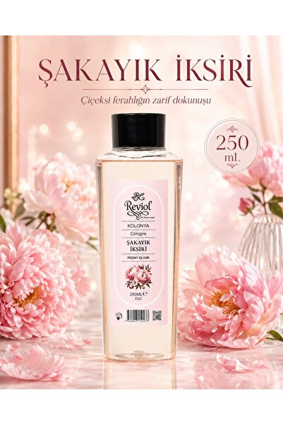 REVİOL Şakayık İksiri EDC Kolonya 250 ml