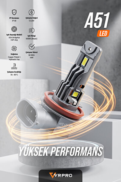 vr pro A51 LED FAR AMPÜLÜ-H4