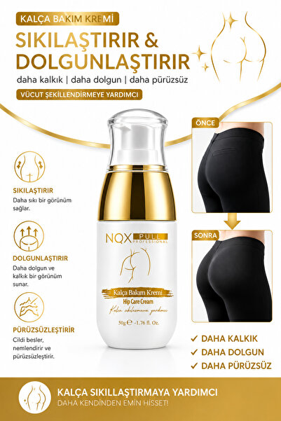 NQX PULL Gögüs Büyütmeye ve Gögüs Dikletirme ve Kalca Dikleştirmeye Yardımcı 3 lü Set