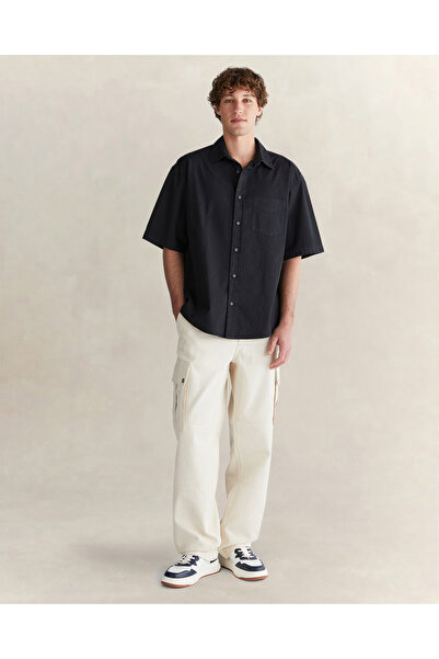 Gant Erkek Krem Relaxed Fit Kargo Pantolon