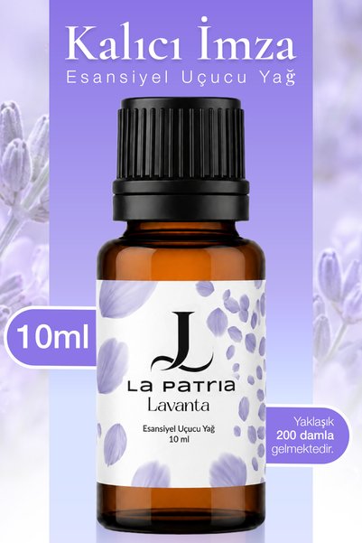 LaPatria Çamaşır Yün Kurutma Topu Kokusu - Lavanta - 10 ml - 1 Adet - Esansiy...