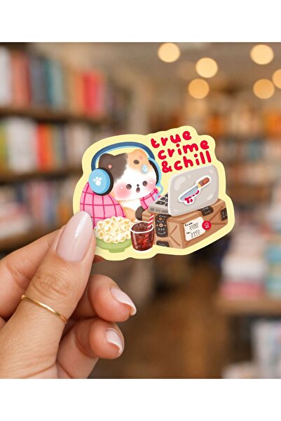Tekli Sticker - True Crime and Chill