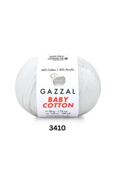 Gazzal Baby Cotton El Örgü İpi - Amigurumi İpi - 50gr