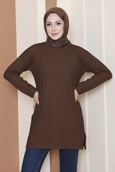TOFİSA Tunica cu fanta interlock - 27803-MARO
