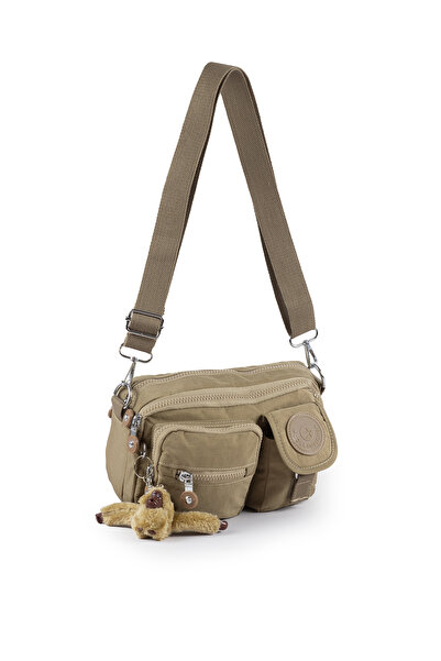 İMAKS Krinkıl Free Bag Shoulder Chest and Waist Bag Waterproof Fabric Multi-C...