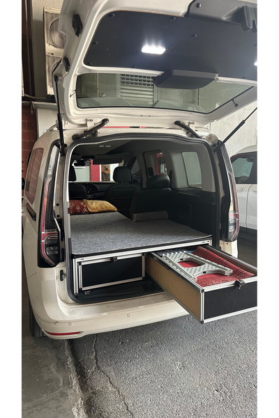 VW CADDY BAGAJ DÜZENLEYİCİ-KAMP YATAĞI