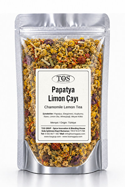 TOS The Organic Spices شاي البابونج بالليمون 40 جرام (1. شاي البابونج بالليمو...