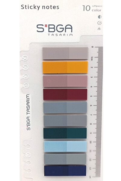 sibga tasarım Post-it colorat transparent Post-it Post-it. Semn de carte Semn...