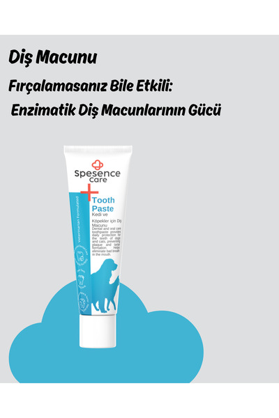 Spesence Care Enzymatic Kedi Ve Köpekler Için Diş Macunu 100 ml