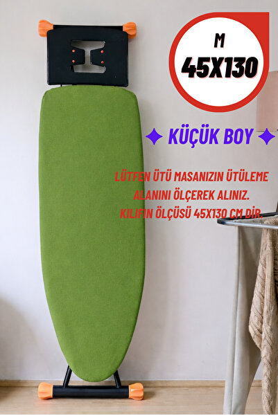 ASEV HOME Ütü Masası Kılıfı Keçeli ısıya dayanıklı ipli büzdürmeli stoperli ö...