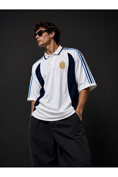 KUN SPORTSWEAR ΒΙΝΤΑΤΖ ΡΕΤΡΟ ΝΟΣΤΑΛΓΙΑ (ΛΟΓΟΤΥΠΟ ΣΕ ΧΡΩΜΑ ΑΡΓΕΝΤΙΝΑΣ) ΜΠΛΟΥΖΑ...