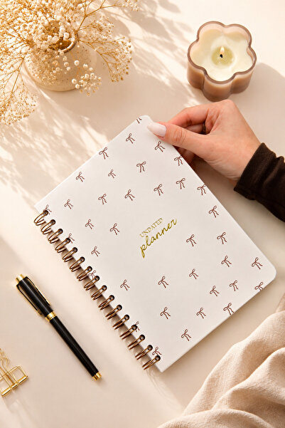 Notefull A5 Spiralli Süresiz Planlayıcı Ajanda 15 x 21 cm - Aylık & Haftalık ...