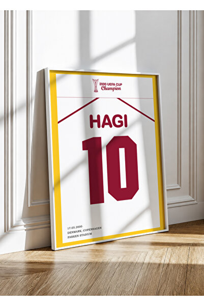 Base Concept Αφίσα ζωγραφικής τέχνης Gheorge Hagi 10 UEL 2000 Champions (με κ...
