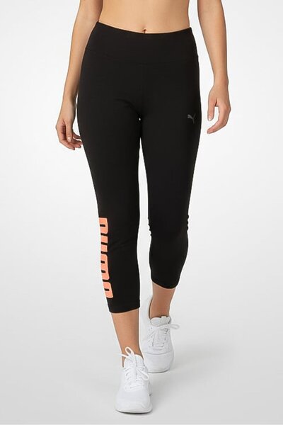 Puma Women Sportswear Fit Training 3/4 Leggings, Black