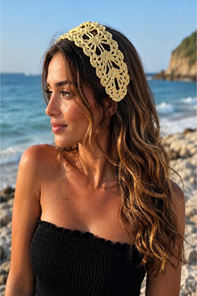 İLKCET MODA Vintage Hair Accessory Hair Band