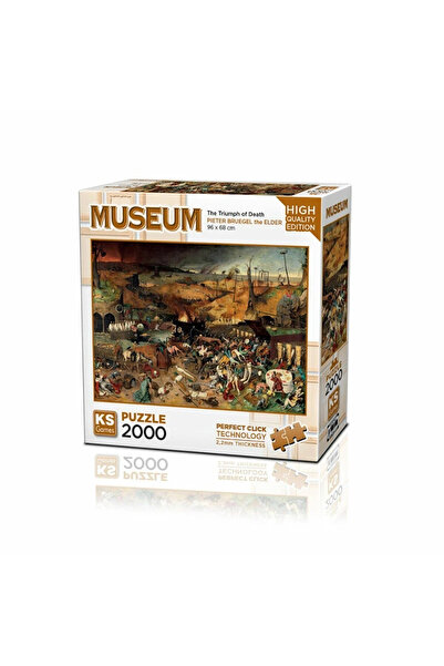 Ks Puzzle 22524 The Triumph Of Death 2000 Piece Puzzle -KS Puzzle