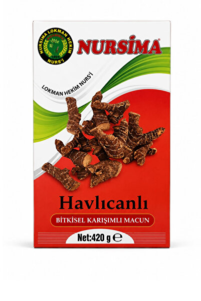 Nursima Havlıcanlı Bitkisel Karışımlı Macun – 420 g | Doğal Bitkisel Karışım