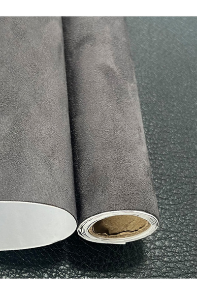 Choice18 50 x140cm 41 Dark grey 50x140cm Velvet Self Adhesive Fabric Roll for...