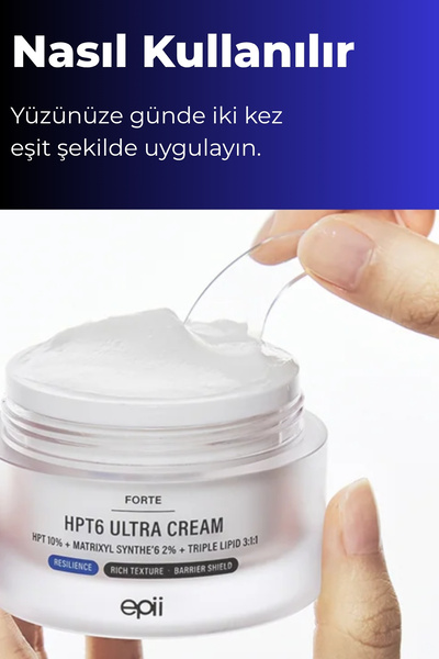 epii HPT6 Ultra Cream 10% - Yoğun Sıkılaştırıcı Krem 50ml