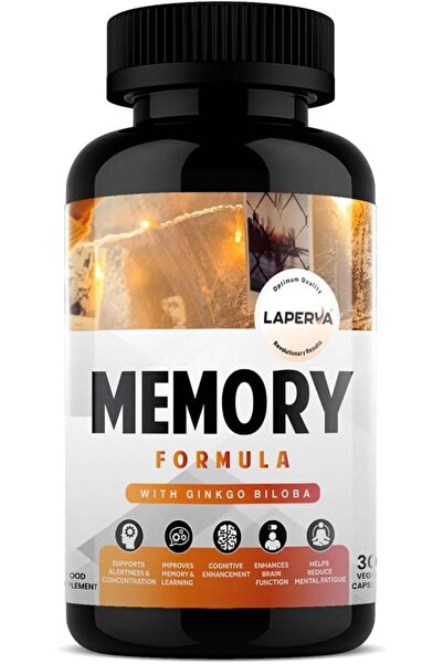 Laperva Memory Formula with Ginkgo Biloba – Cognitive Wellness, Supports Aler...