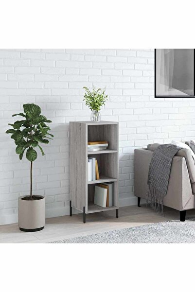 Concept Servantă, gri sonoma, 34,5x32,5x90 cm, lemn compozit