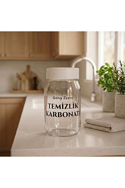 Going Zeero Glass Storage Jar for Cleaning Baking Soda