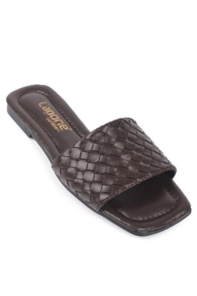Capone Outfitters Papuci de damă tricotați cu model și toc scurt