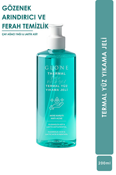 GLONE Thermal Facial Cleansing Gel |   Pore Purifying and Fresh Cleansing |  ...