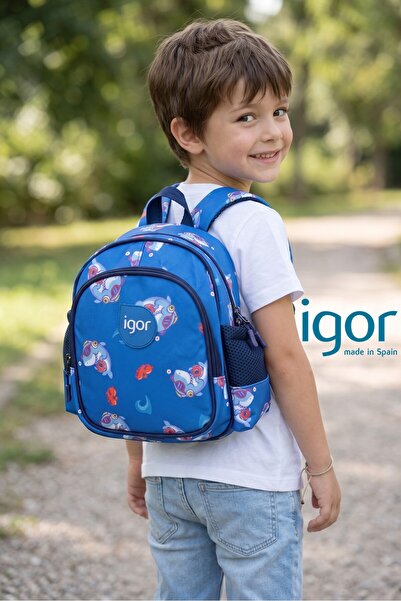IGOR Blue Children's Creche Backpack - Bp10001-Shr