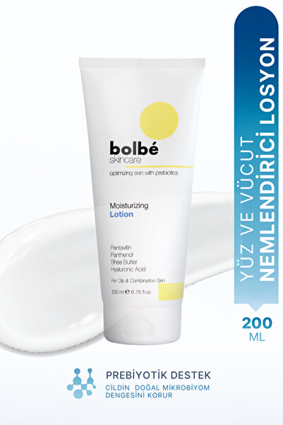 bolbé skincare 24 Saat Etkili Nemlendirici Yüz ve Vücut Losyonu - 200 ml