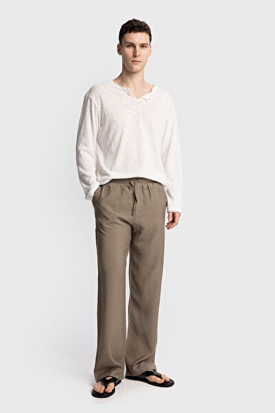 Hiccup GIESTO Pantaloni Tencel Cu Croială Lejeră