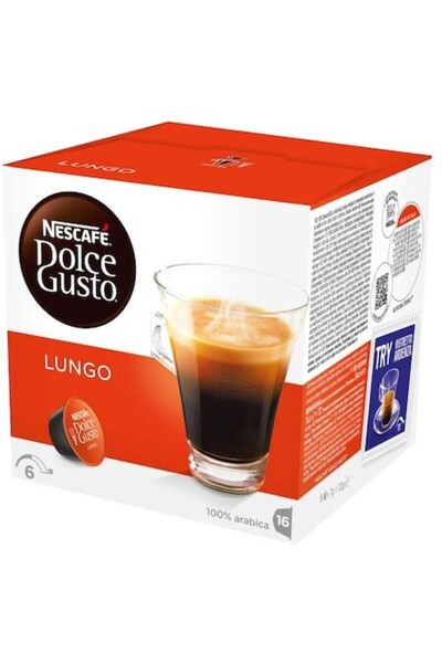 Nescafé Dolce Gusto Capsule, Caff Lungo, 16 capsule, 112 g