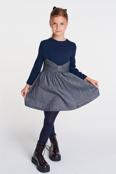 SheShe Bow Sparkle Dress