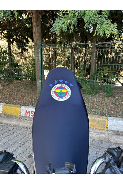 Utku Giyim TARFTAR FENERBAHÇE BASKILI MOTOSİKLET SELE KILIFI LACİVERT LİKRALI...