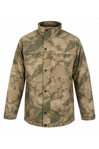 ELMAS TOUCH Outdoor, Trekking, Guard Service, Desert Parka, Fleece Coat