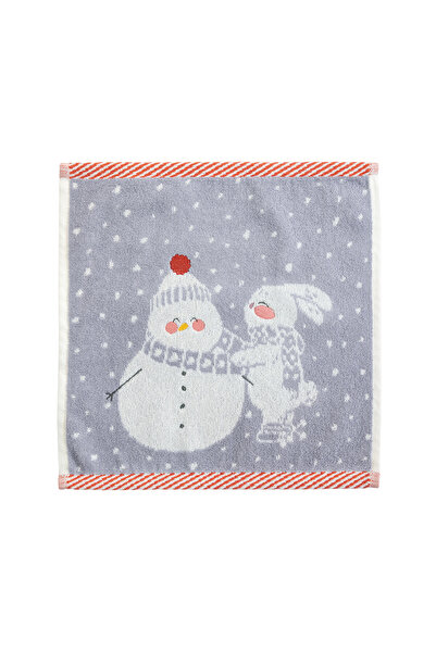Casadora Baby Snow Purple %100 Organik Pamuk İlk Havlum - 30x30cm