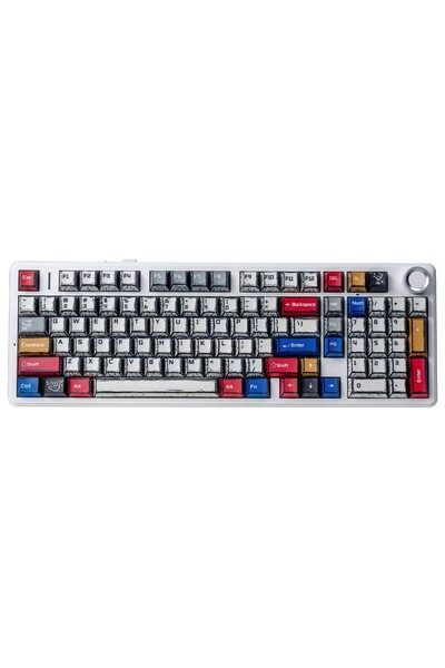 Aula F99 Pro 3 Modlu Mekanik Gaming Kablosuz Klavye RGB Hot Swap Star Vector ...