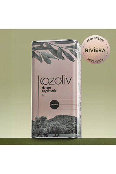 kozoliv Yemeklik Zeytinyağı Riviera 5 LT