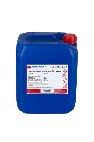 APEKS Hidroflorik Asit - %70 - HF - 5 Kg
