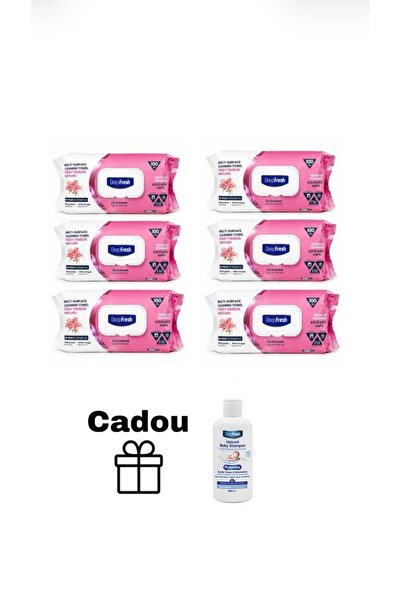 Deep Fresh Servetele umede pentru multi suprafete cu bicarbonat si otet Lily ...
