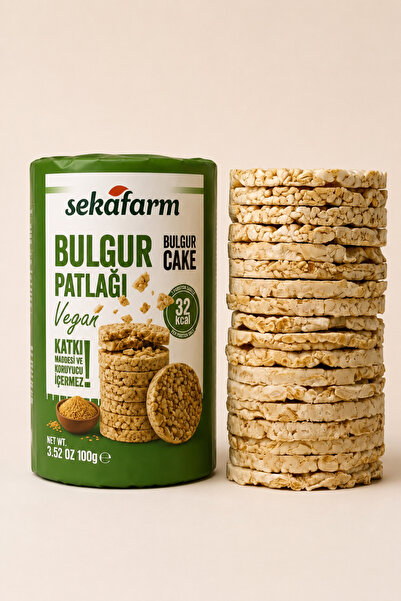 sekafarm Bulgur Patlağı 100 Gr 3'lü - Katkısız ve Doğal Atıştırmalık