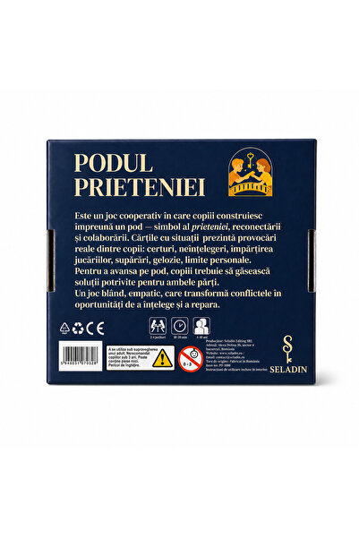 SELADIN Joc educativ, Seladin, Podul Prieteniei, dezvolta empatie si relatii sanatose, 4-12 ani
